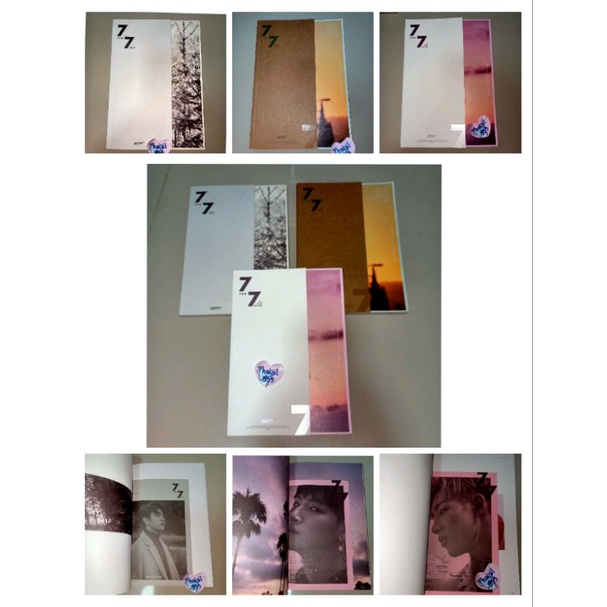  Blank Album Got7 7 For 7 Korean Version Read First Shopee Philippines