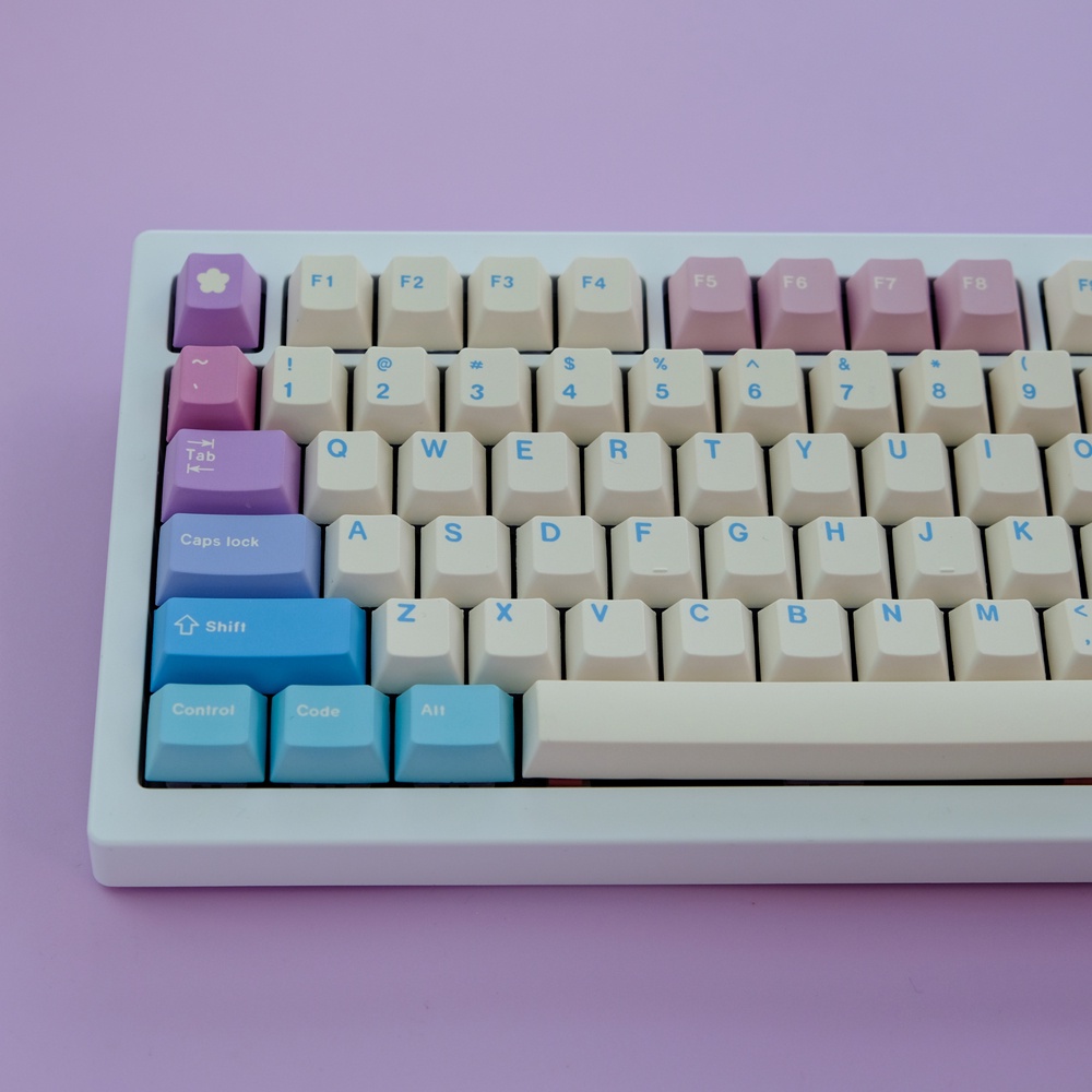 129 Keys Fairy Keycaps GMK Fairy Gradient Cherry Profile PBT Dye ...