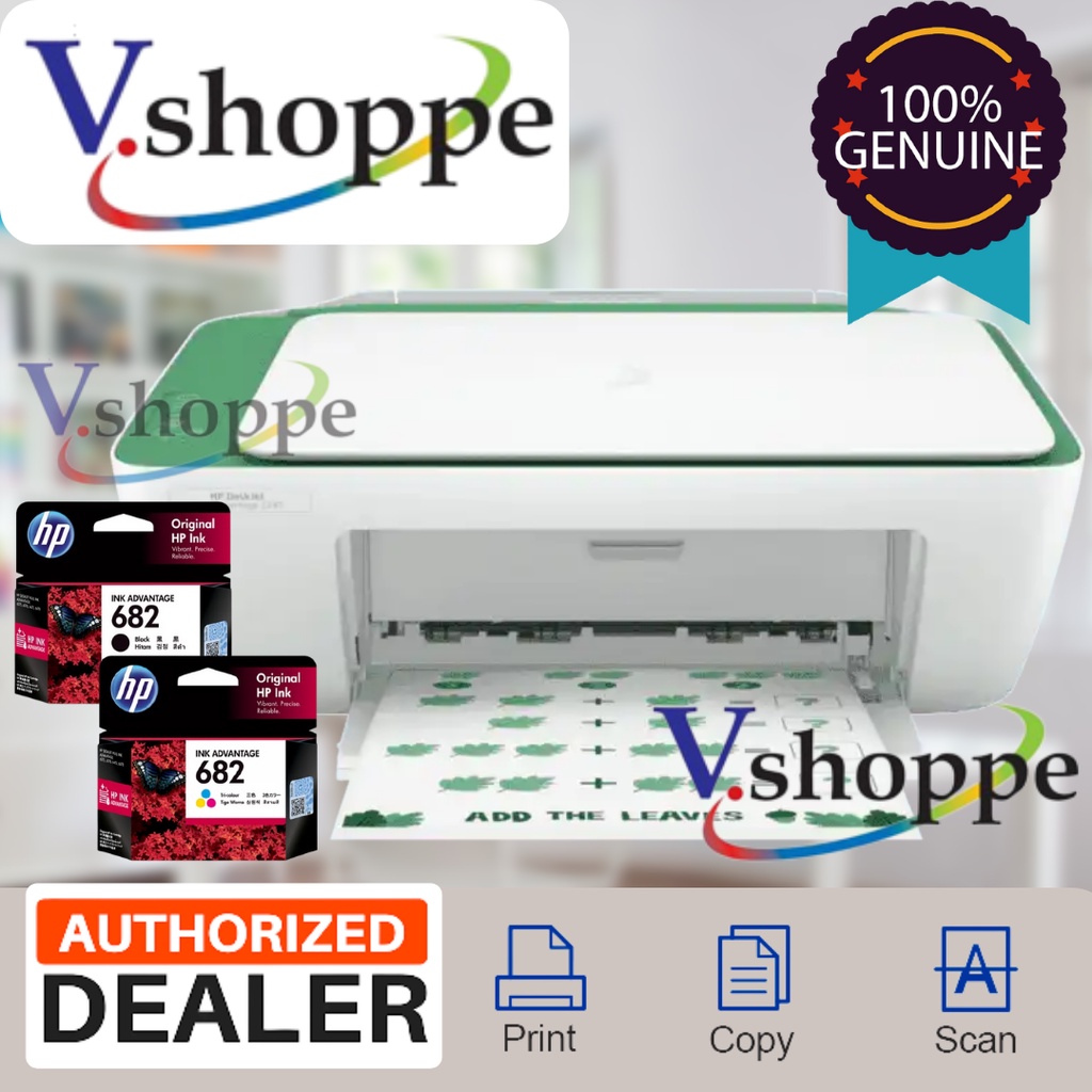 HP Green & White 2337 DeskJet Ink Advantage 3 in 1 AIO Inkjet Home