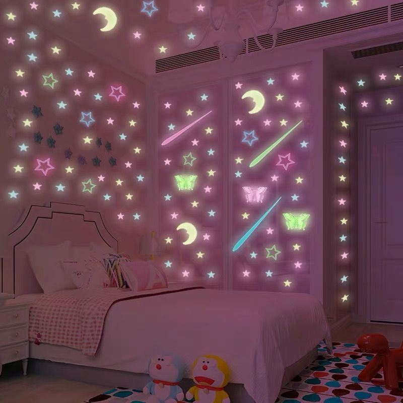 Shopee shop new wall decor meteor shower luminous. - UniTop