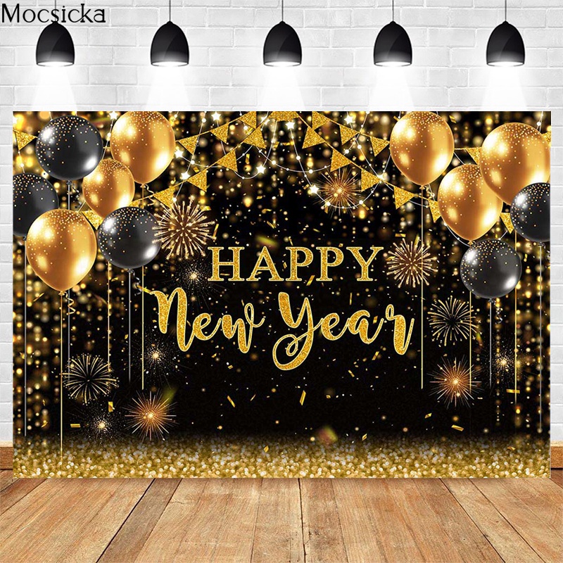 New ARRIVEL Happy New Year 2023 Birthday Party Decorate Portrait Backdrop  Photographic Crown VIP Background Photography Photo Studio | Shopee  Philippines