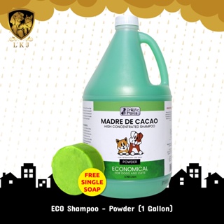 (hot)◎✥■Prolific Tails 1 Gallon (3.8L) Madre De Cacao Shampoo (Baby Powder Scent, Anti Mange, Anti-F