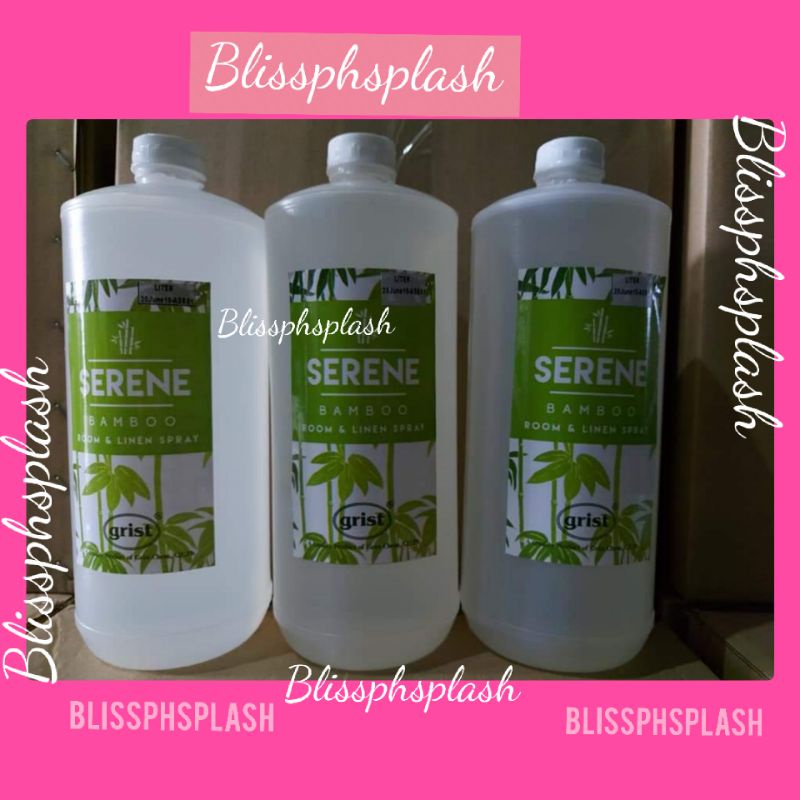 Grist Room&linen 250ml Spray&Liter(Bamboo) Shopee Philippines