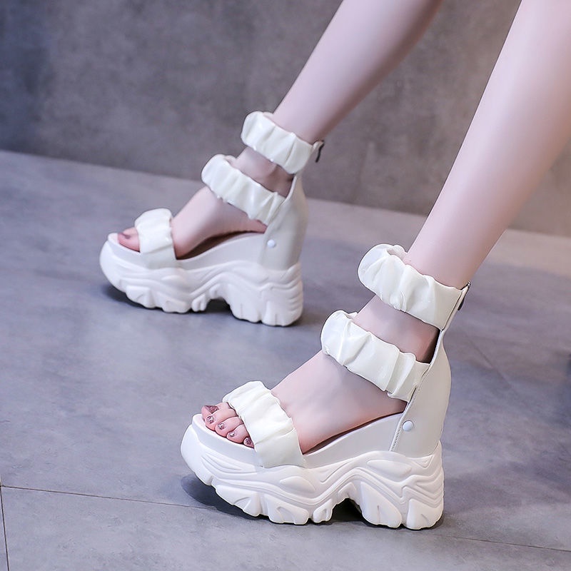 2022 Summer Influencer Super Hot New Style Versatile Fashion Wedge Heel ...