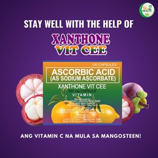 Xanthone Vitamin Cee (100 capsules) Non-acidic Vit. C Yes2health/Doc Samaritan Product #2