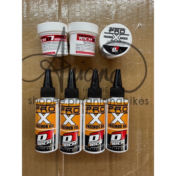 Dumonde Tech Pro X Freehub Oil (2oz), Pro X Freehub Grease (1oz