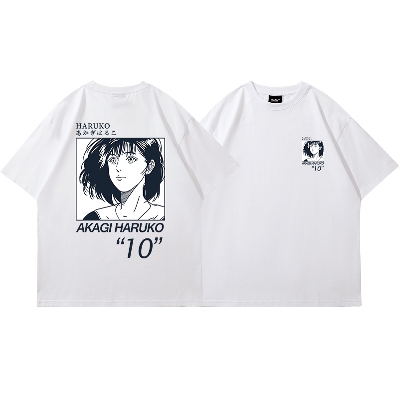 Fashion Oversize T-Shirt ANIME INSPIRED TEE SLAMDUNK HARUKO AKAGI