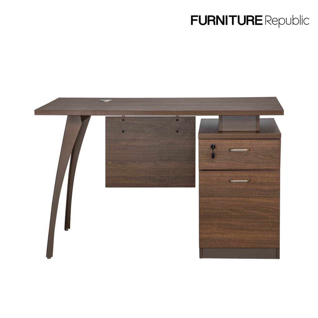 Furniture Republic Office Table with Fixed Pedestal 409112 Shopee