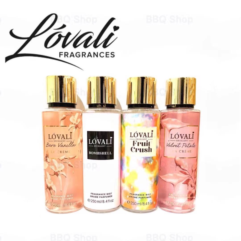 Lovali Excellent Perfume Fragrance Mist 250mL (Bare Vanilla/Fruit Crush