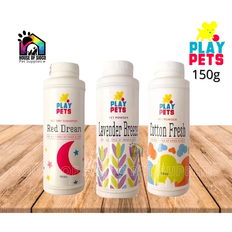 Play Pets Dry Shampoo For Pets 150g Shopee Philippines