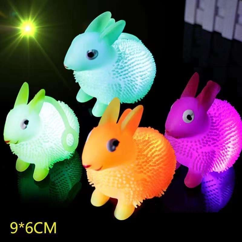 Ferhat ball Light Up Puffer Monkey Ball Toy Flashing Lightup Sensory