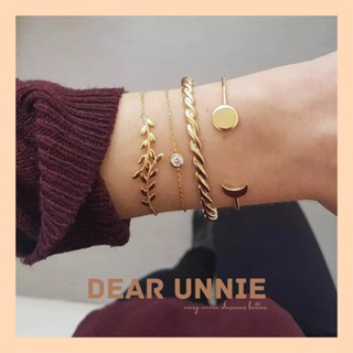 Dear Unnie Korean Style Fashion Charm Bracelet and Bangle #1