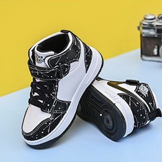 New fashion kids shoes for boys high-cut AJ1 classical basketball sneakers for girls(size 26-37) #3
