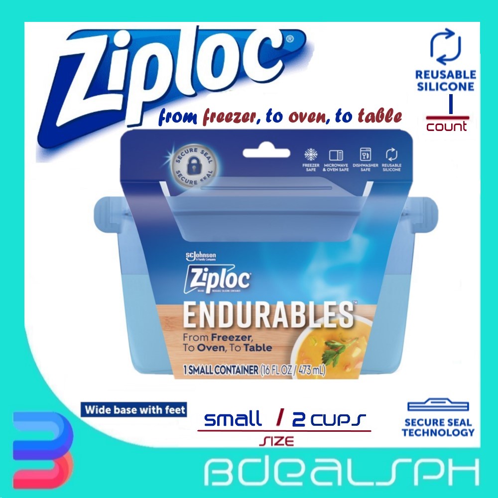 Ziploc Endurables Reusable Silicone Food Container Shopee Philippines