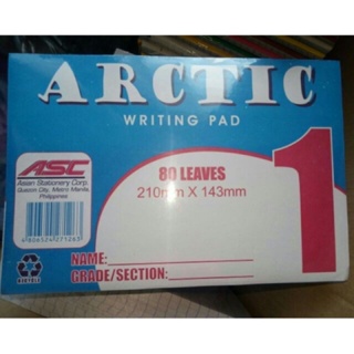 10 Pads Atlantic Writing Pad Intermediate Long Pad Arctic Grade 1 - 4 80 lvs School Office Supplies #7