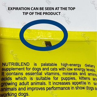 (hot)Original NUTRIBLEND GEL (Yellow-Red Pack) High Energy Booster for Dogs and Cats (220g)  (amed) #4