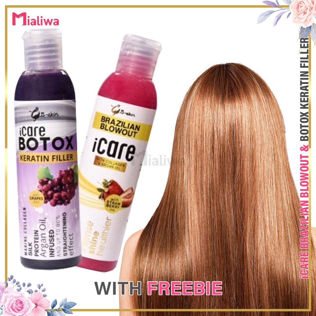 iCare Brazilian Blowout Botox Keratin Filler Hair Treatment Smooth
