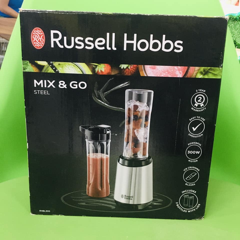 Russell Hobbs Mix & Go Steel | Shopee Philippines