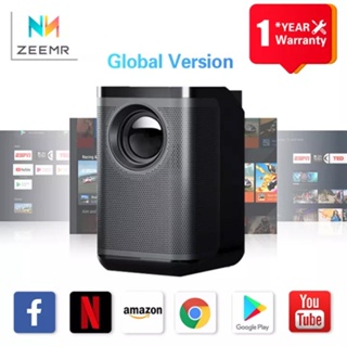 ZEEMR Diva Pro Mini Projector Home Smart Projector Bedroom Small Portable Projector Home Theater Mobile Office Conference Commercial Projector AI Support 4K Ultra HD