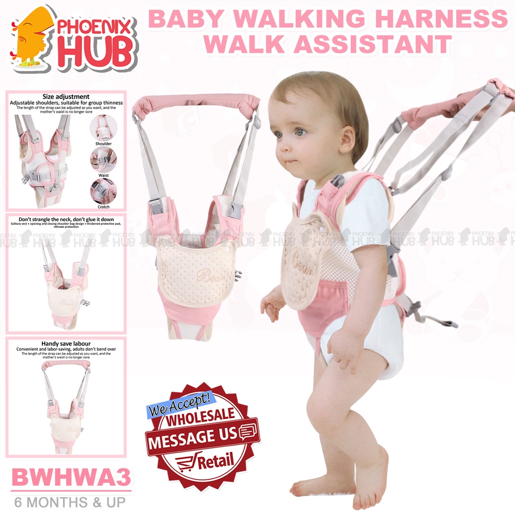Phoenix Hub BWHWA3 Baby Belt Baby Walker Harness Walk Assistant Multi