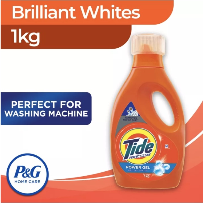 Tide Perfect Clean Liquid Detergent Brilliant Whites 1kg Shopee