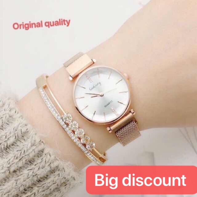 GEDI Women Starry Watch Magnetic Buckle Stainless Steel Watch