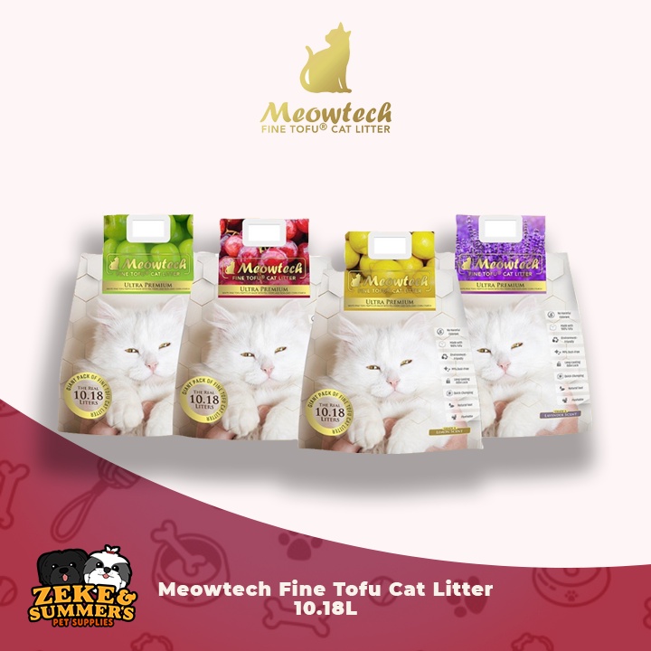 Meowtech Ultra Fine Tofu Litter 10.18L | Shopee Philippines