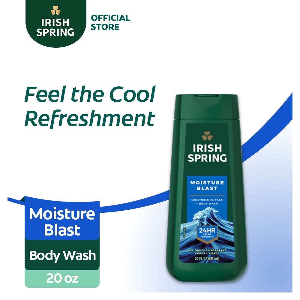 Irish Spring Moisture Blast Body Wash 20oz Shopee Philippines