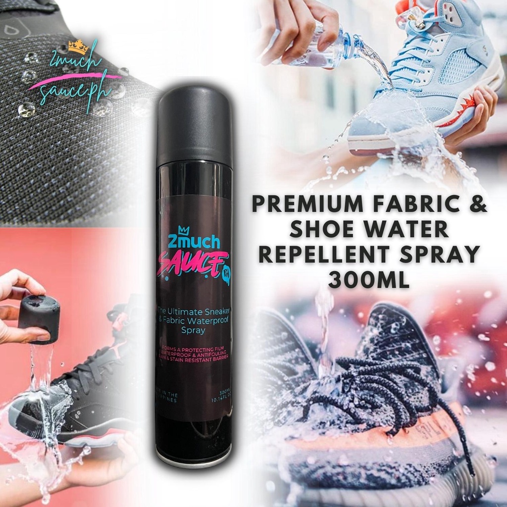 WATER REPELLENT Shoes Sneaker and Fabric Etc. Antidirt Nano Waterproof Spray 300ml by