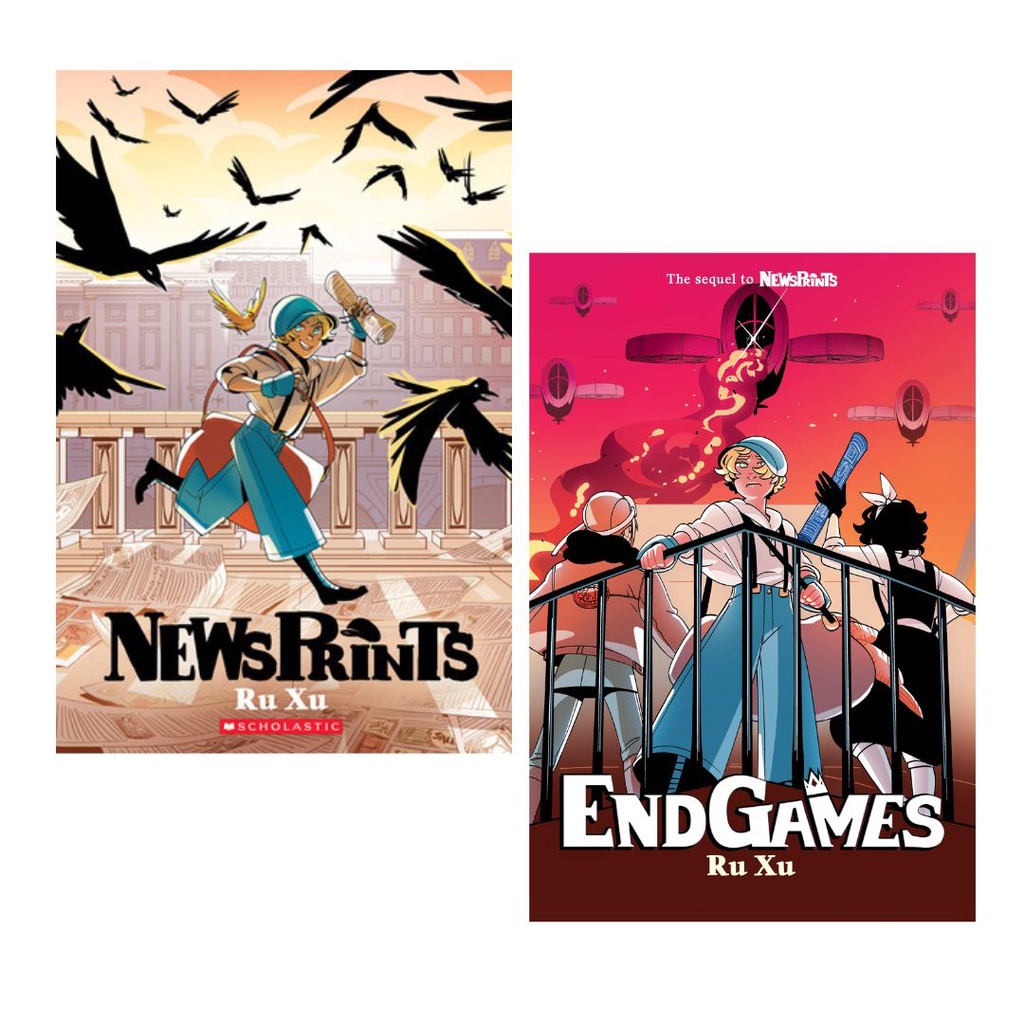 Newsprints and EndGames (Graphic Novel) 2 books Shopee Philippines