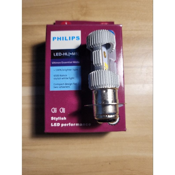 PHILIPS LED HEADLIGHT BULB T19/1LEG-Battery Operated | Shopee Philippines