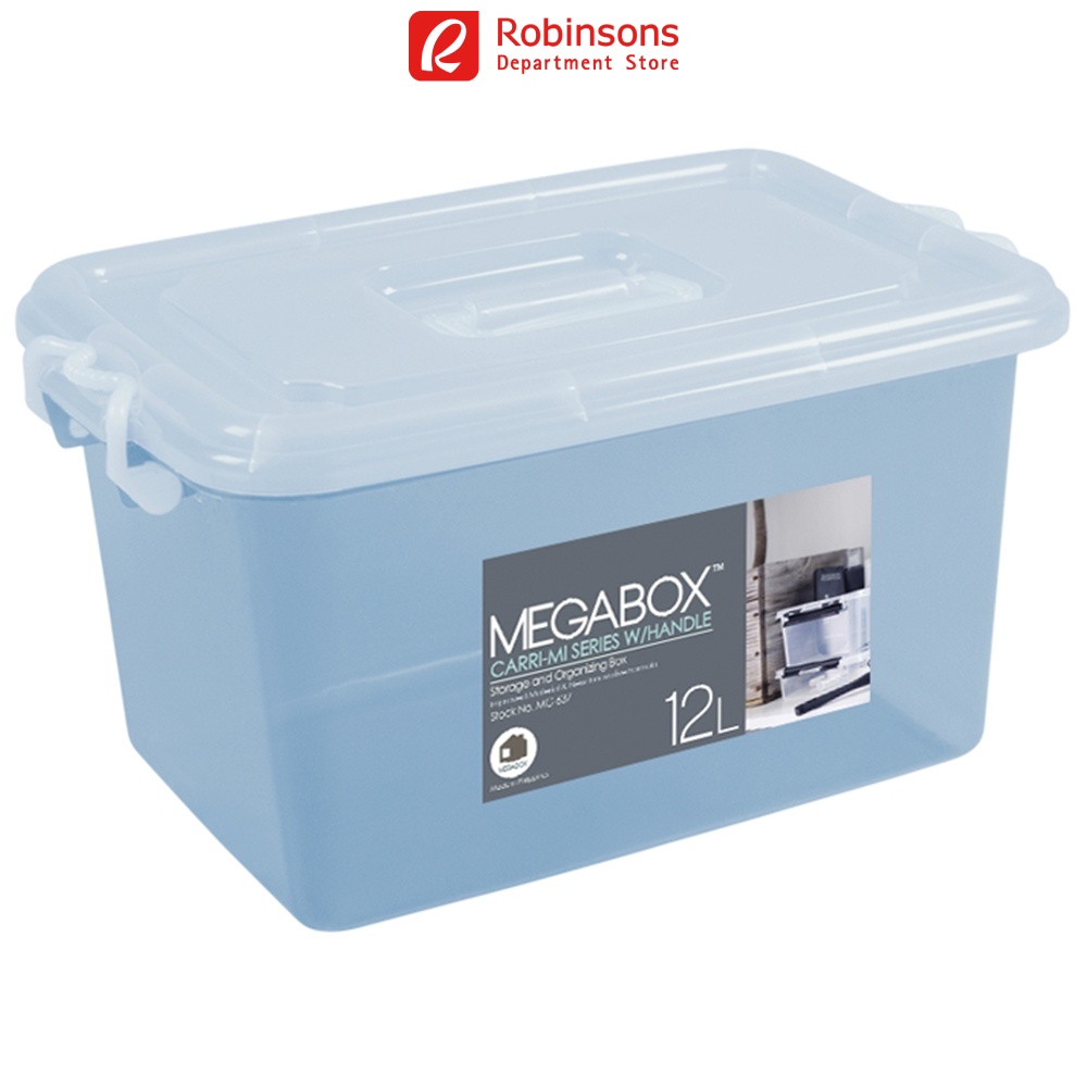 Megabox 12L Storage Box (Blue) Shopee Philippines