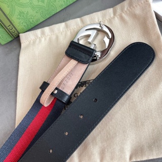 【In Stock】 Top Grade French brand GG Belt 100% Cow Leather Belt With Original Gift Box #5