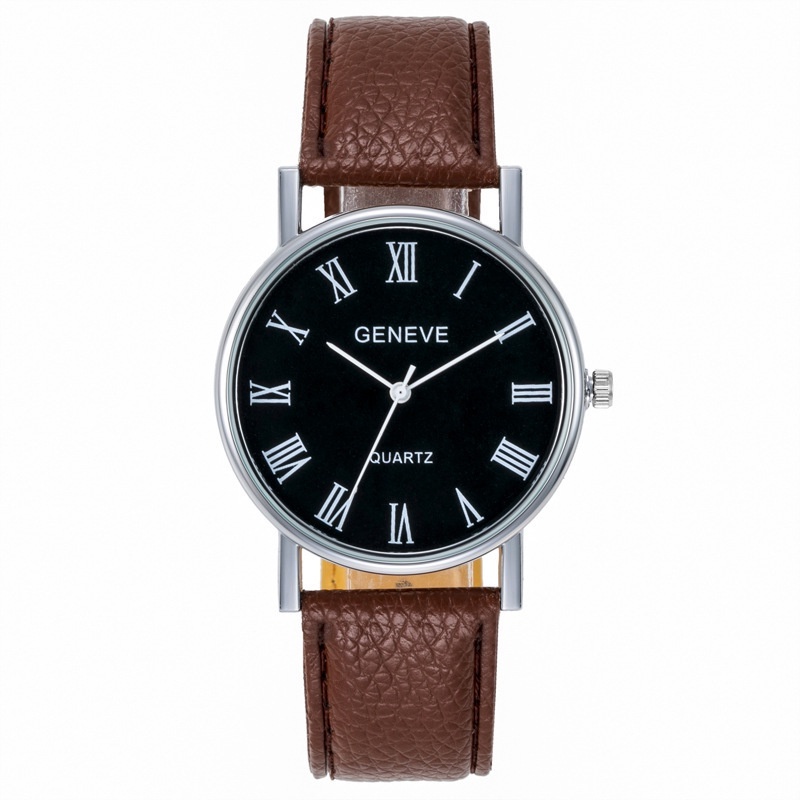 Roman Numeral Face Watch Men's Business