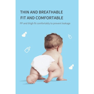 50pcs disposable baby diaper ( S,M,L) PANTS Type Unisex Ultra thin and dry Breathable #4