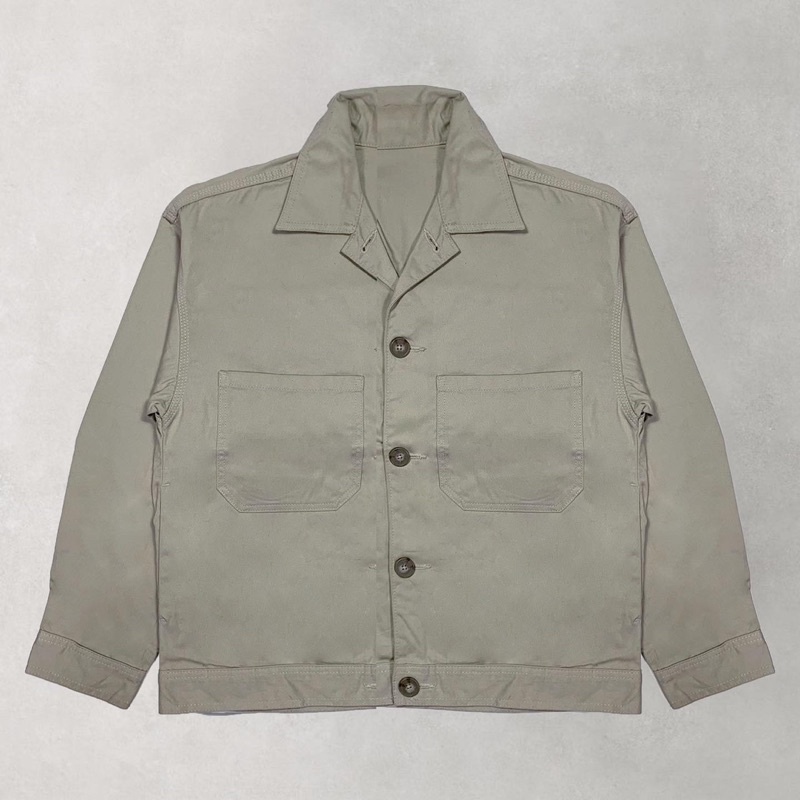 Gu by Uniqlo Canvas Outer Jacket Second Thrift | Shopee Philippines