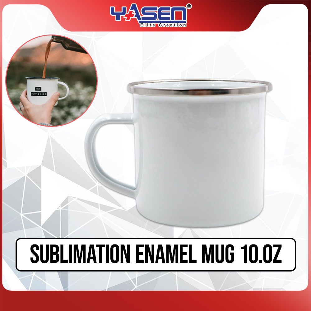Sublimation Enamel Mug 10oz Shopee Philippines