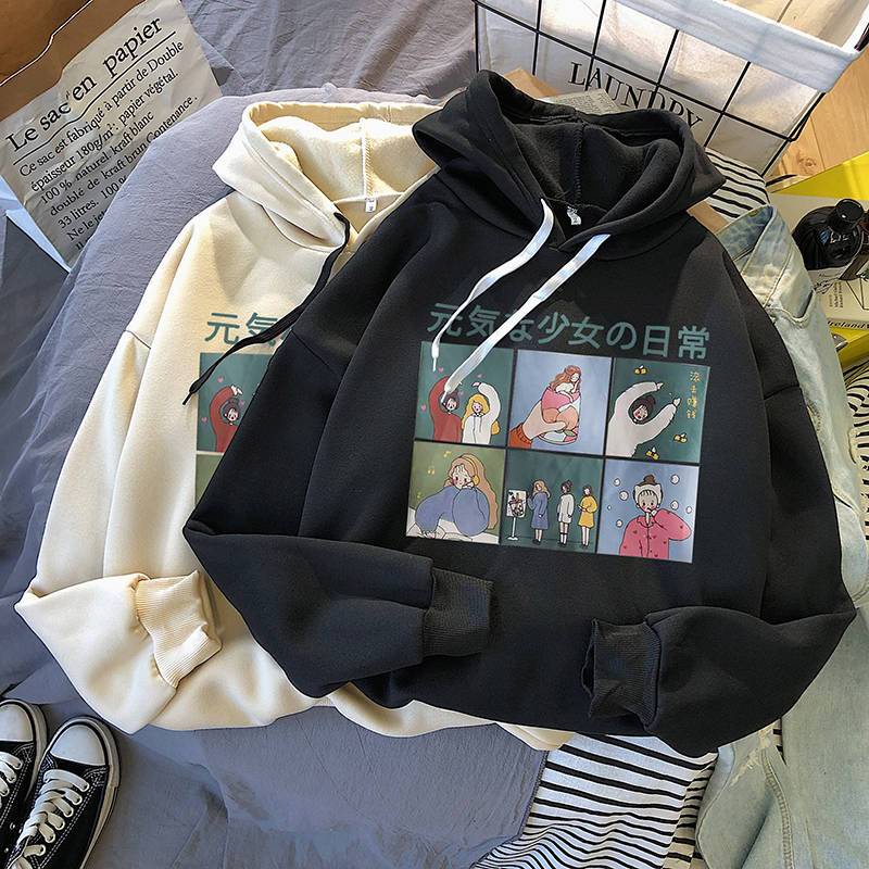 Sweatshirt ng mga bata ay manipisGitna at malalaking pambata na may hood na sweater na mga damit ng
