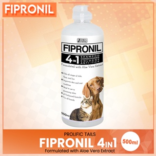 FIPRO-Specialized Fipronil 4 in 1 Shampoo, Cologne, Conditioner and Anti-Tick 500mL For Dogs & Cats