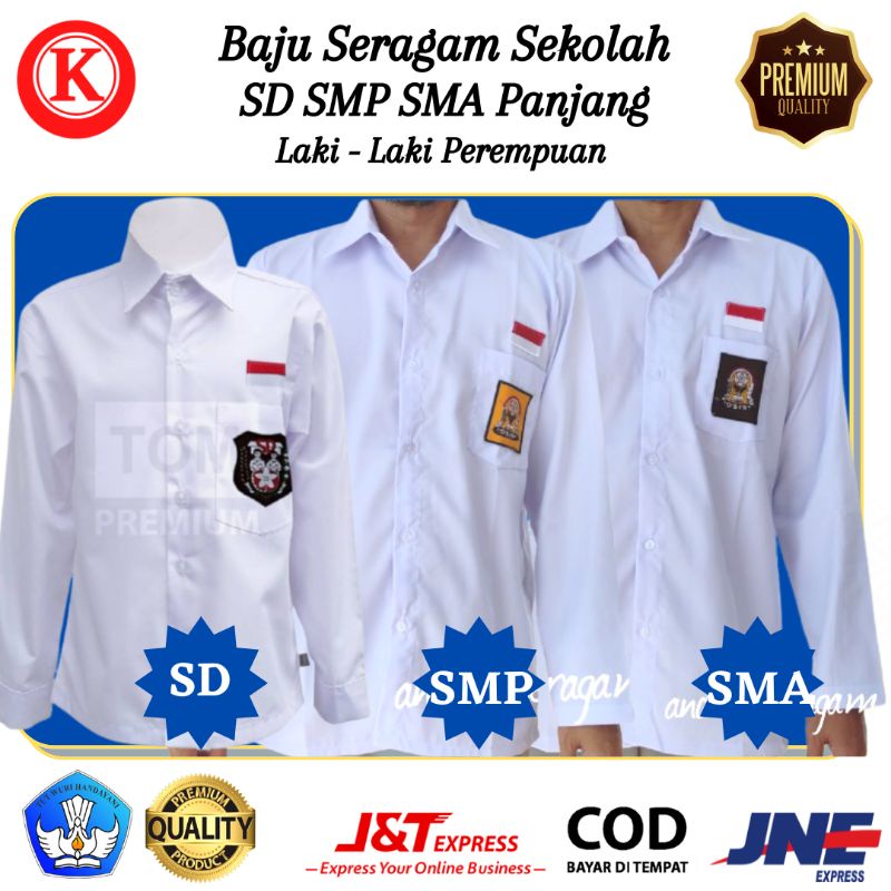 PUTIH School Uniforms For Elementary School Junior High School Uniforms ...