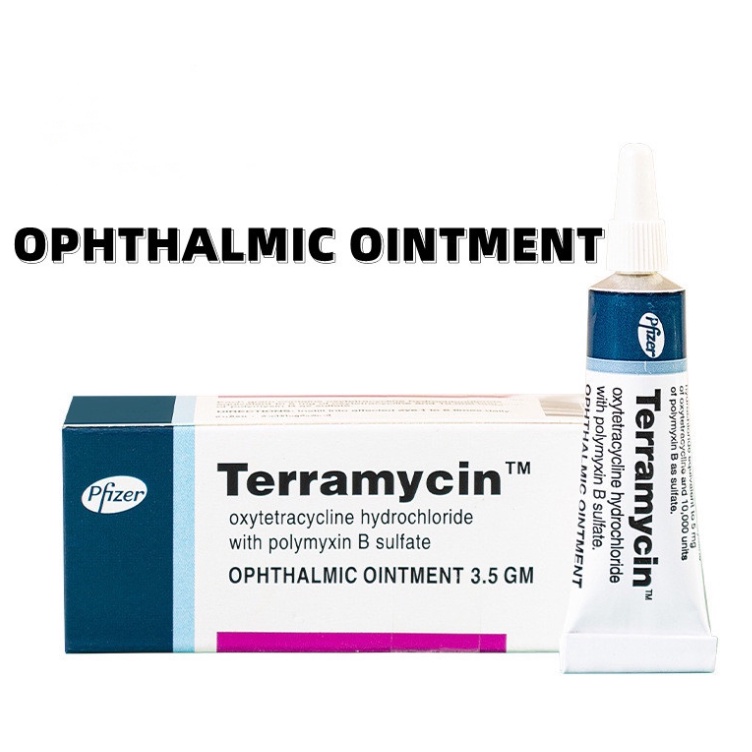 Terramycin Eye Ointment Corneal Inflammation Ointment Eye Redness  And Inflammation For Pets Animals #7