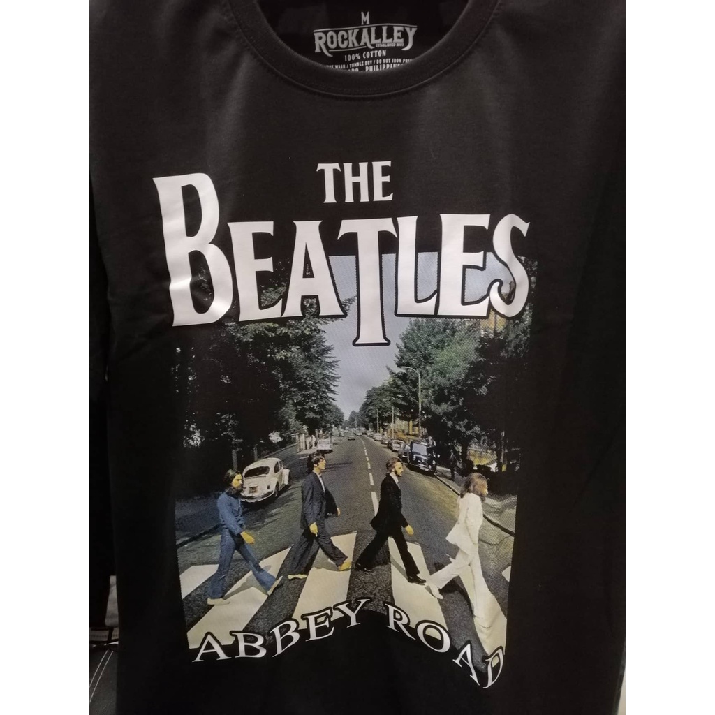 Beatles Abbey Road DTF Print T-shirt | Shopee Philippines