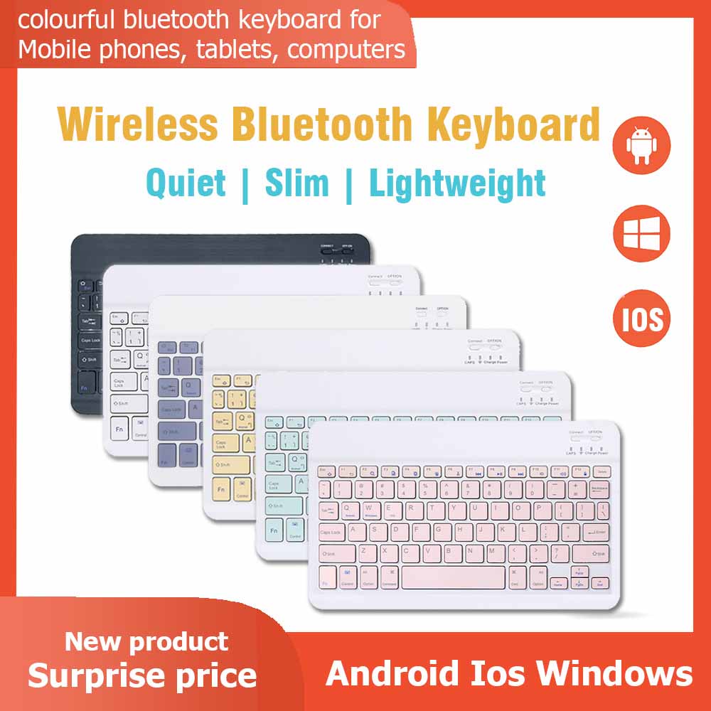 Bluetooth Keyboard Wireless Keyboard Bluetooth Mini Track pad Keyboard