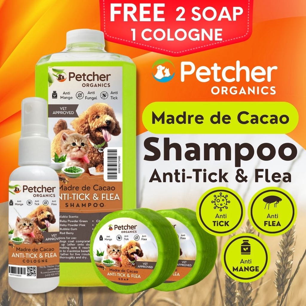 (hot)∏Petcher Madre De Cacao Shampoo & Conditioner Pet Fresh Sulit Bundle Pack with Pet Refreshing #9