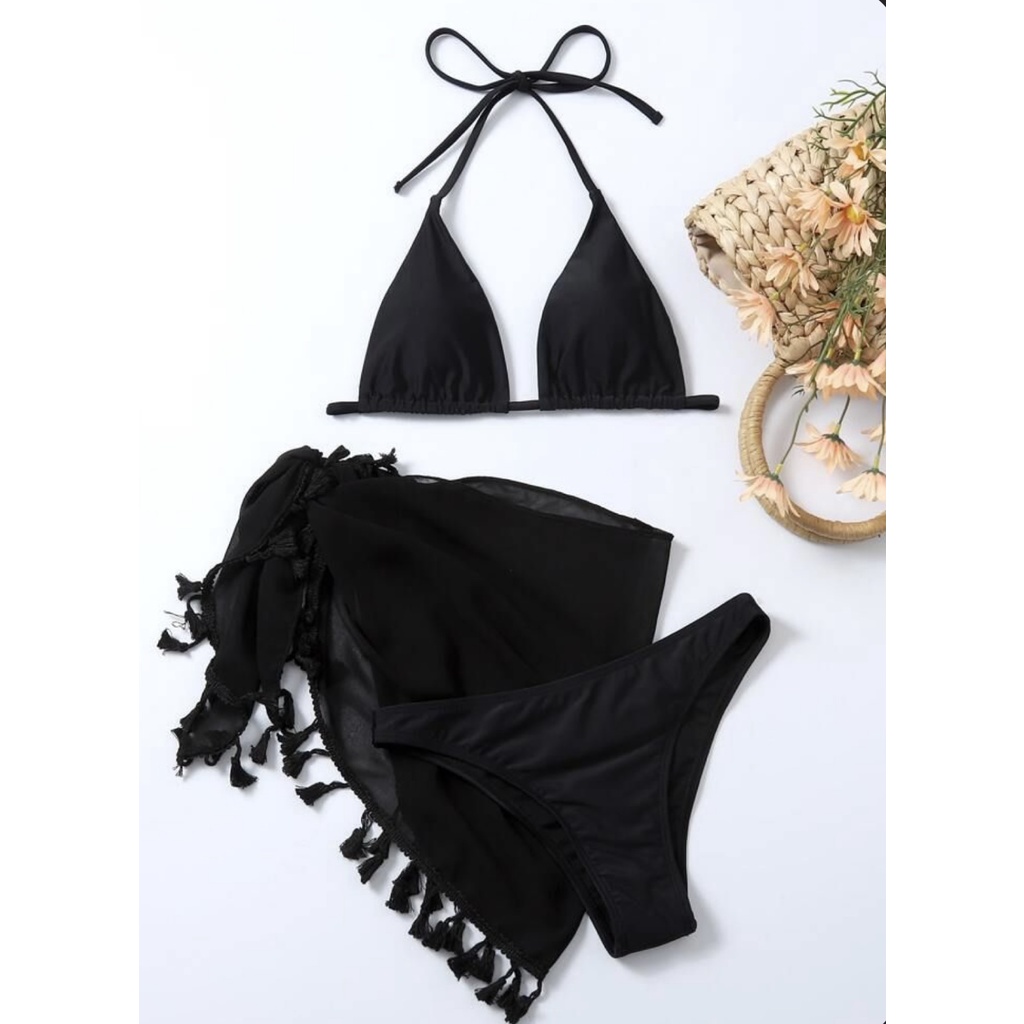 Double Dose 4 Piece Inspired Black Mesh Set (SILVER SOLD OUT)