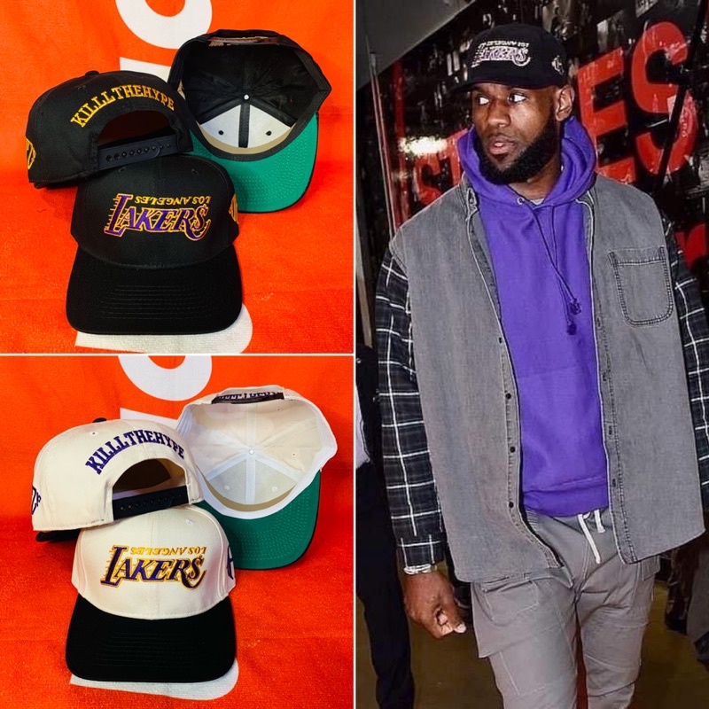 SNAPBACK KILL THE HYPE LAKERS LEBRON JAMES CAP | Shopee Philippines