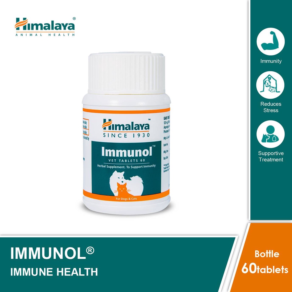 Himalaya Immunol TM (Tablets/Liquid) Immune health supplement for dogs & cats [增强免疫力/kesihatan sistem imun] #3