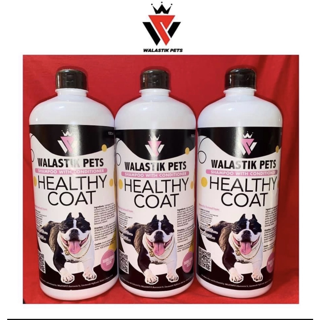 (hot)WALASTIK PETS 3bot of 500ML Shampoo with Conditioner #6