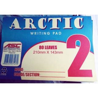 10 Pads Atlantic Writing Pad Intermediate Long Pad Arctic Grade 1 - 4 80 lvs School Office Supplies #6