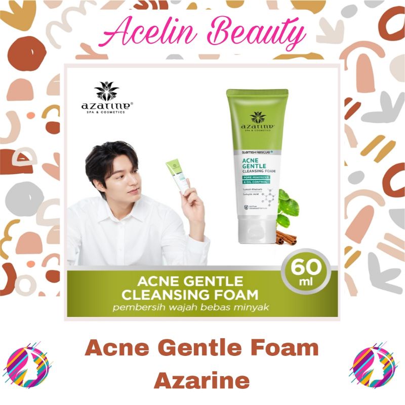 Azarine Acne Gentle Cleansing Foam 60ml | Shopee Philippines